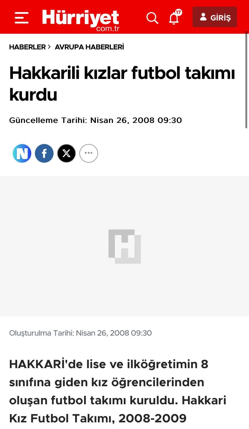 Hakkârili kızlar futbol takımı kurdu haberi